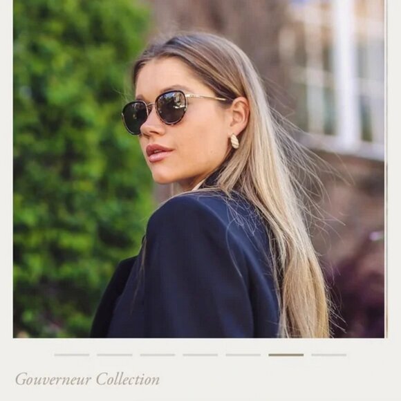 NWOT Christopher Cloos Gouverneur Sunglasses Espresso CR39 Polarized 49mm - Picture 2 of 9